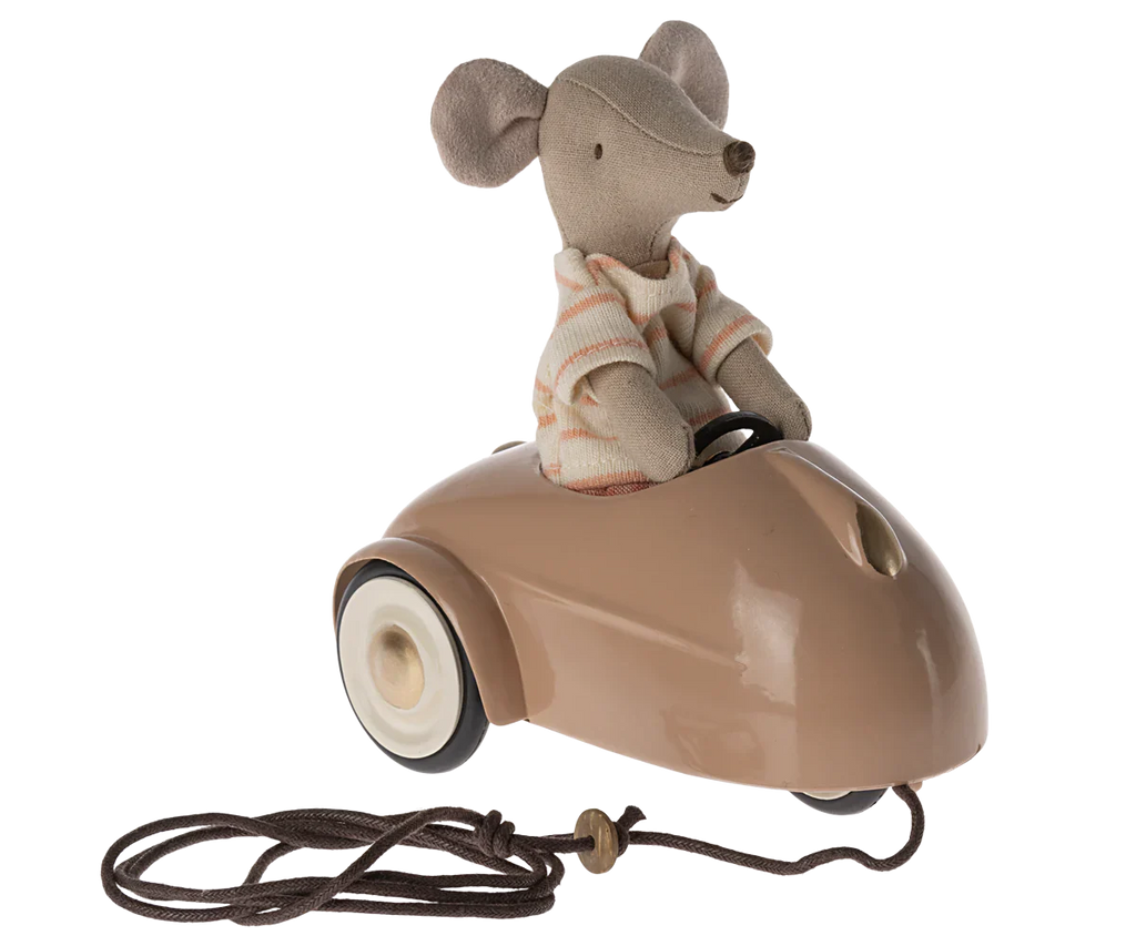 Maileg Mouse Car - Dark Powder