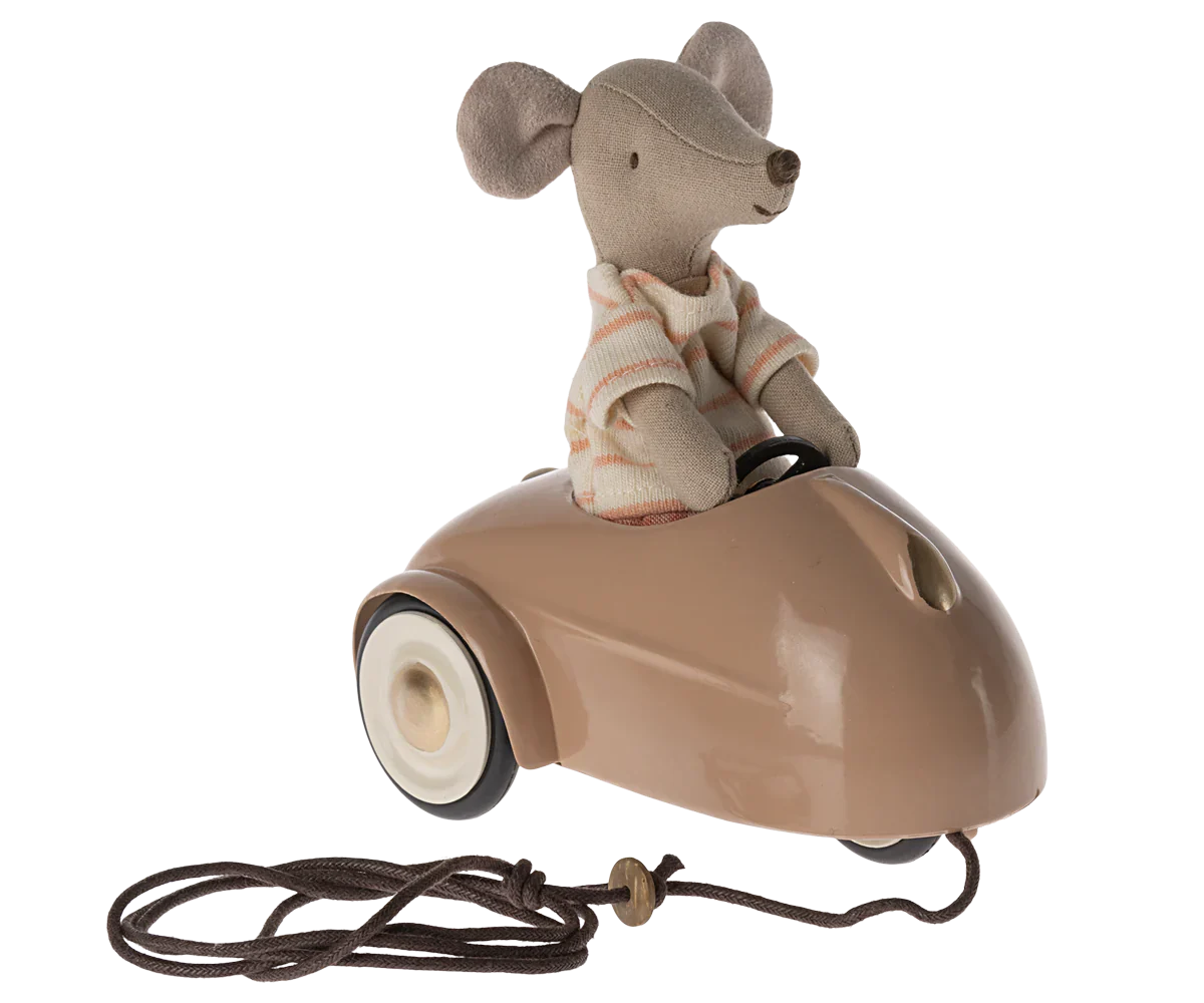 Maileg Mouse Car - Dark Powder
