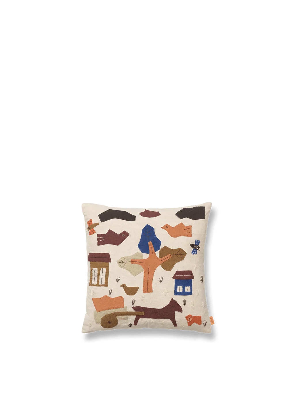 Ferm Living Village Cushion - Off-White