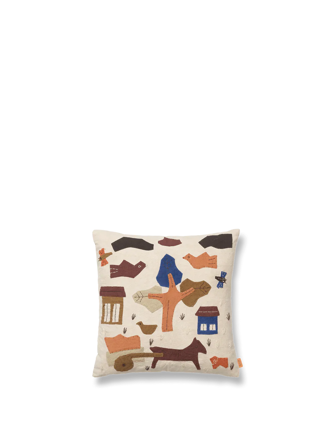 Ferm Living Village Cushion - Off-White