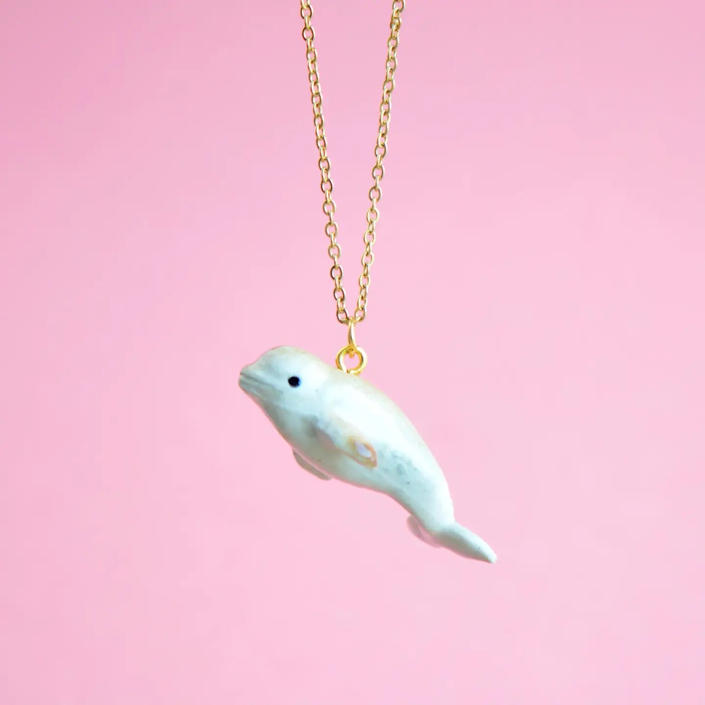 White Beluga Necklace