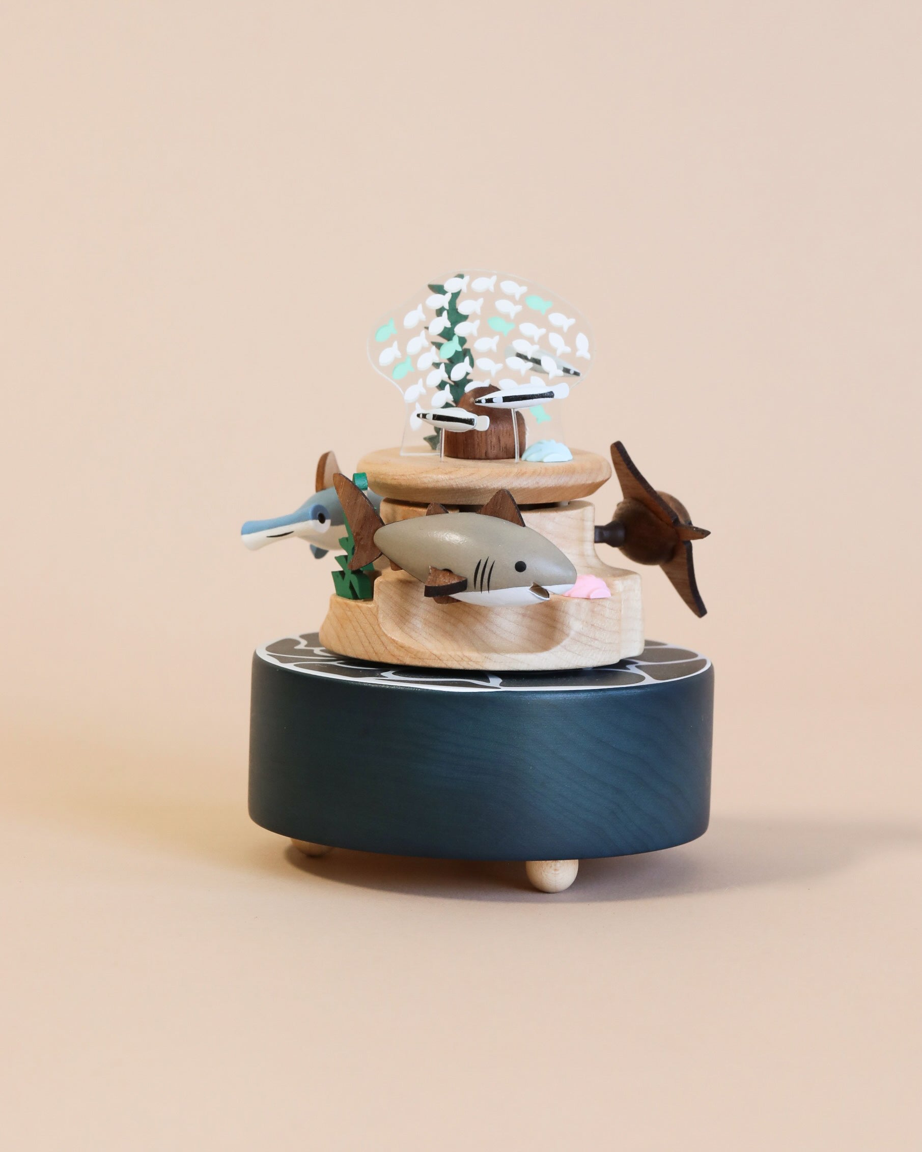 Wooden Under The sea Music Box