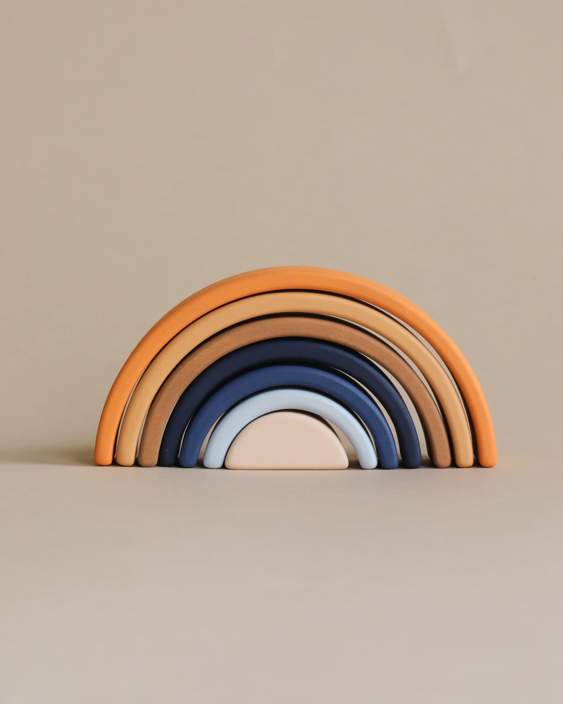 Handmade Mini Rainbow Stacker - Desert Night