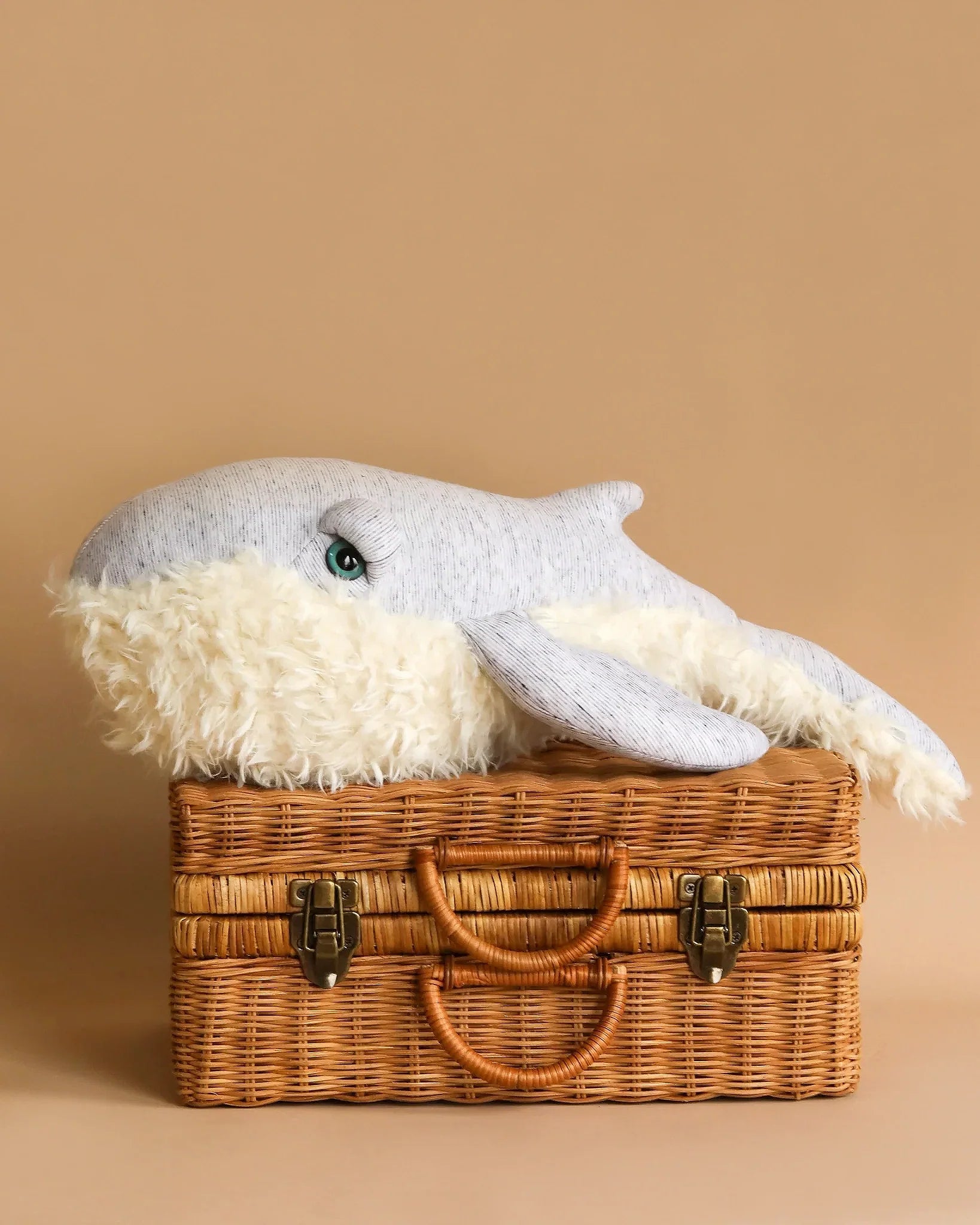 BigStuffed Small Grandpa Whale
