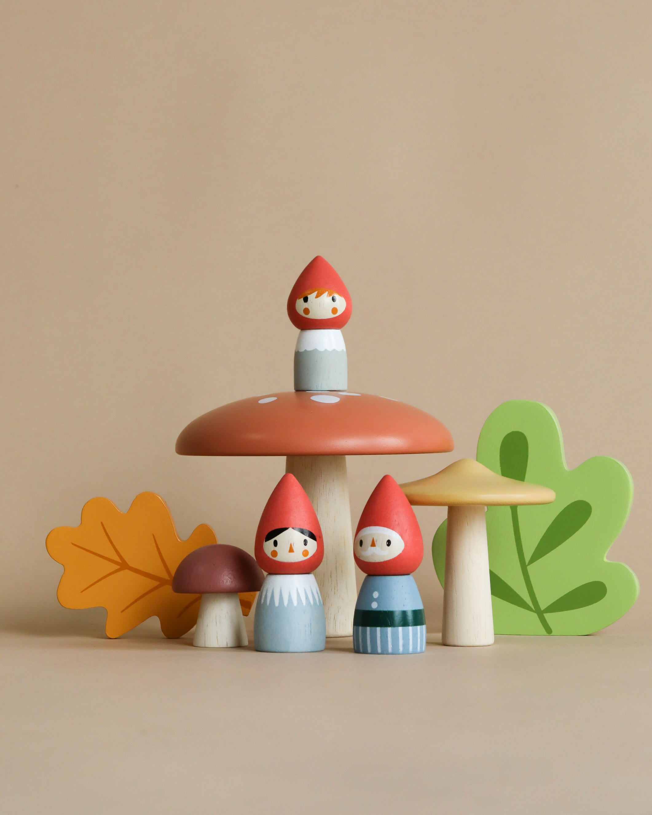 Woodland Gnome Family