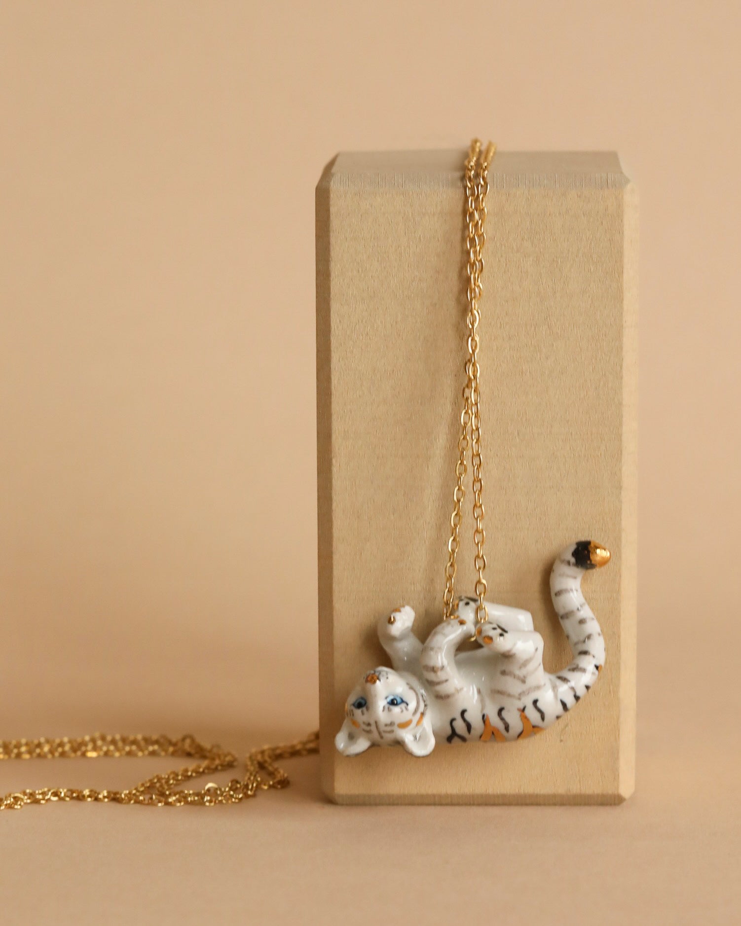 Gold Tiger Necklace