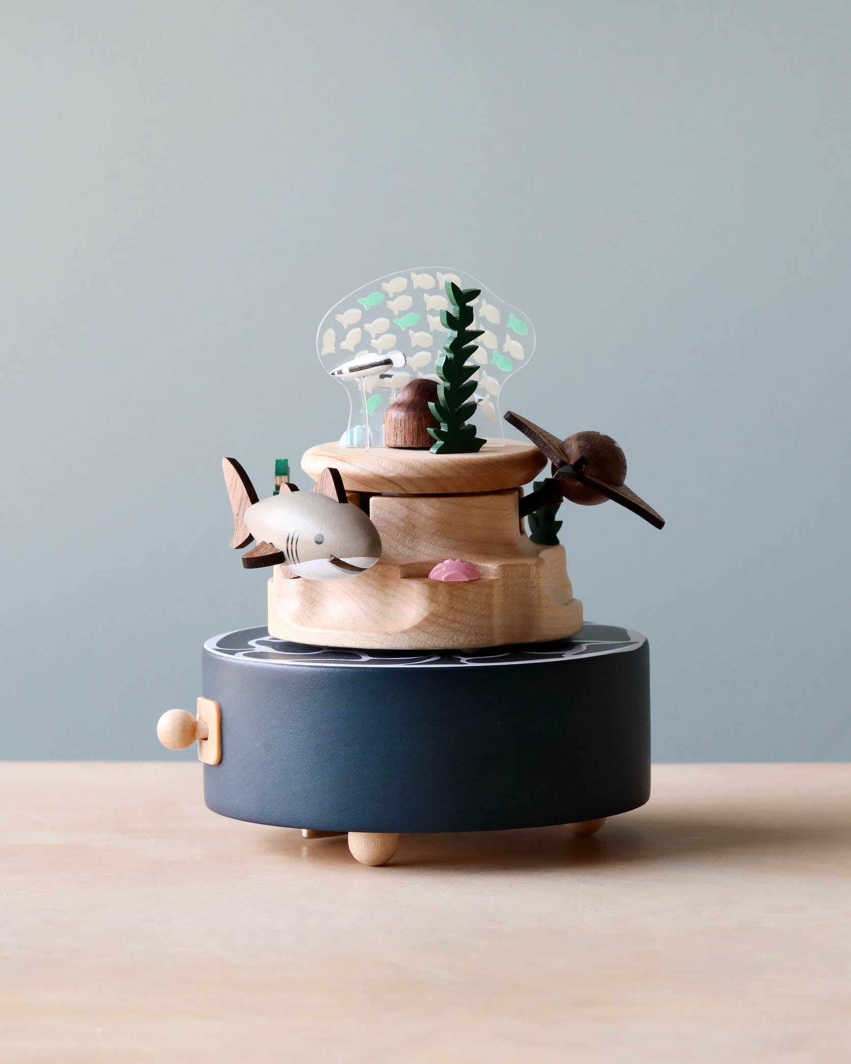 Wooden Under The sea Music Box