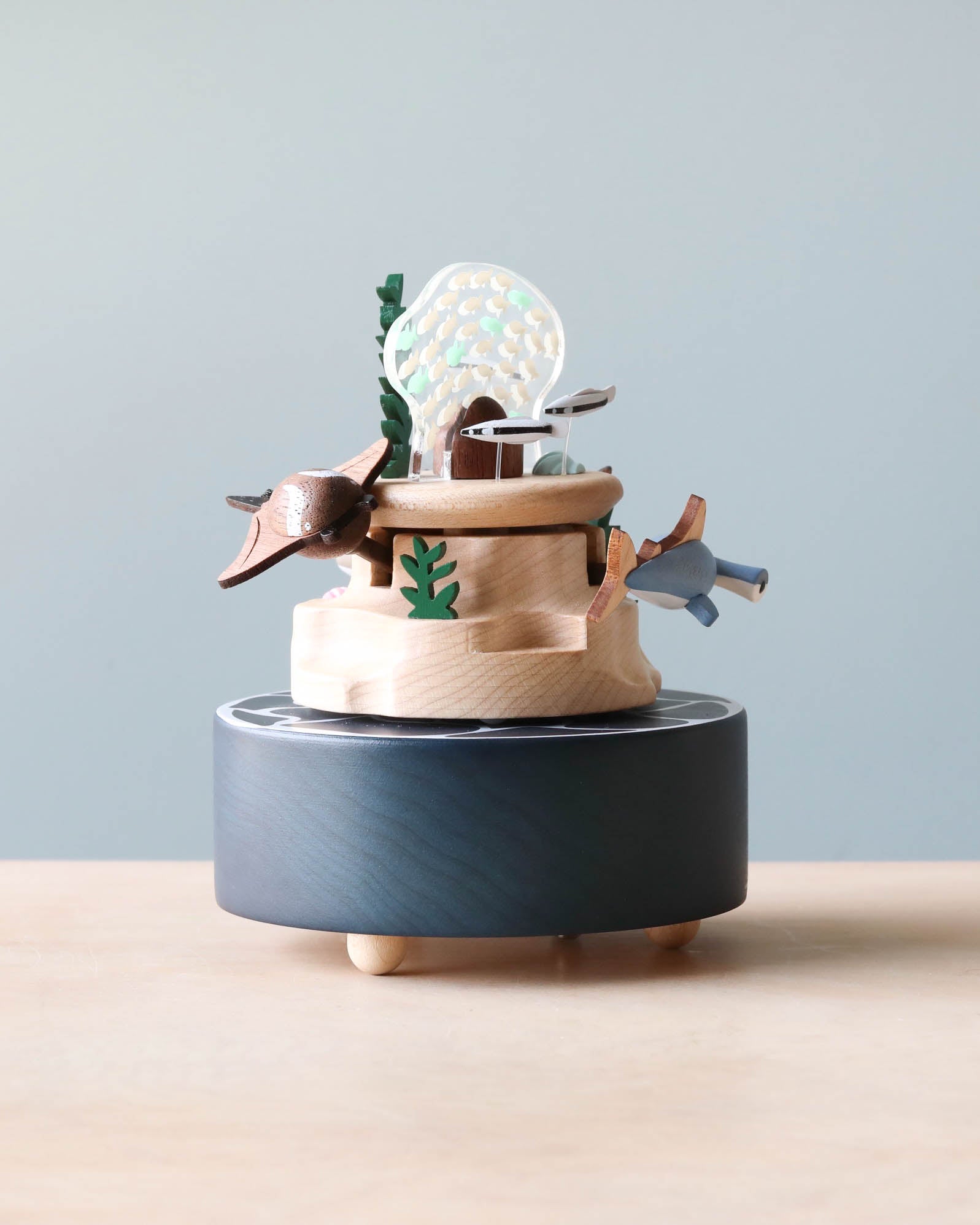 Wooden Under The sea Music Box