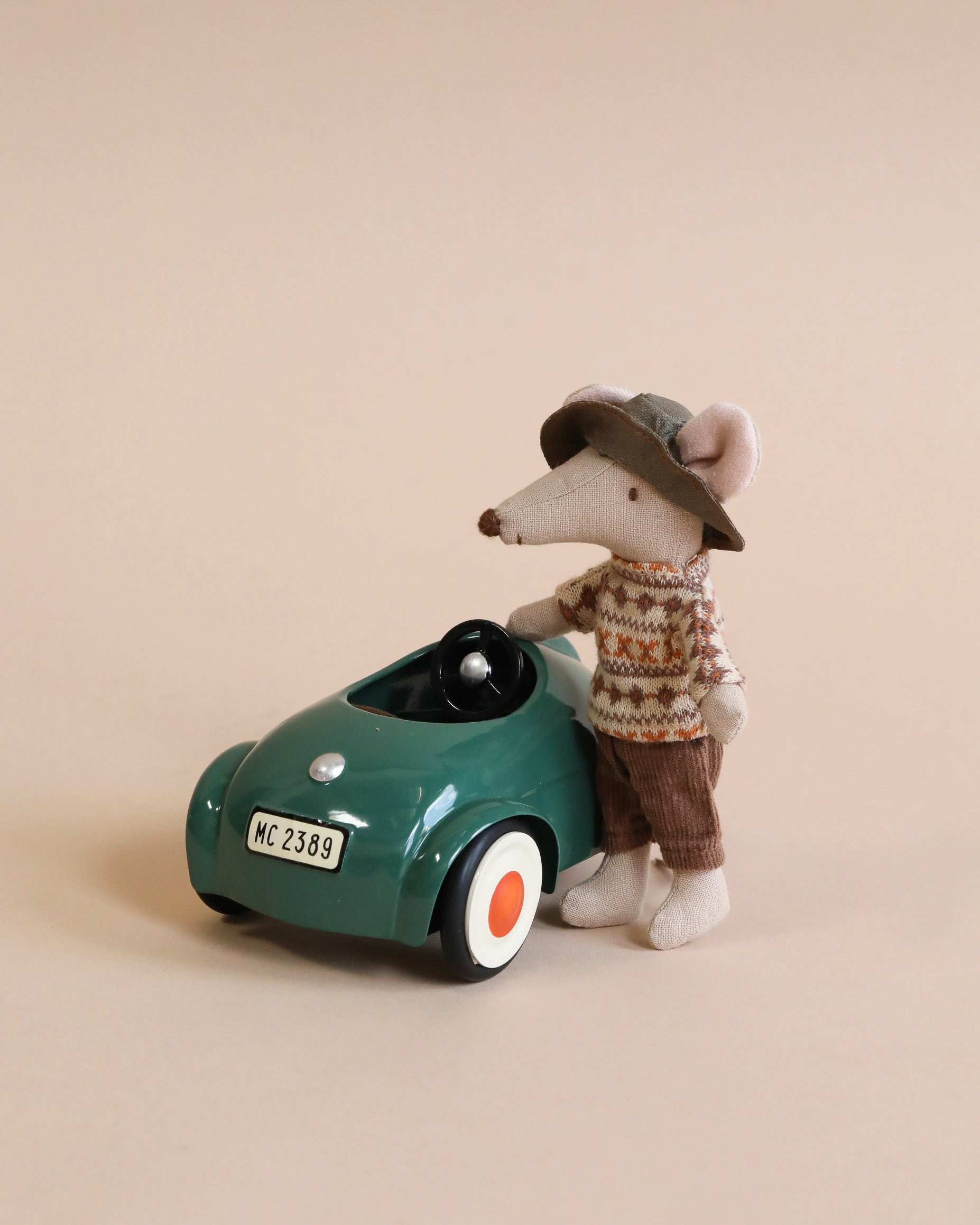 Maileg Mouse Car - Dark Green