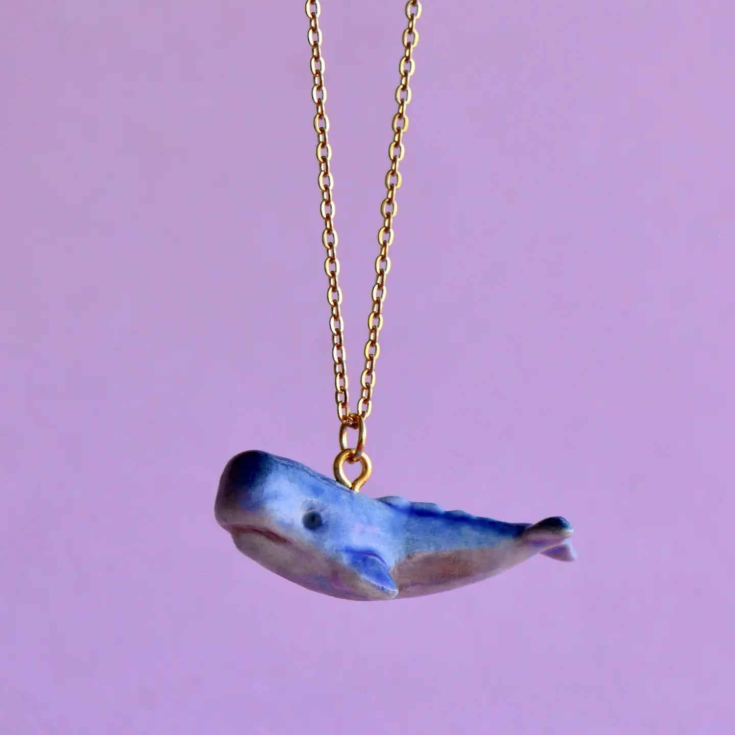 Blue Whale Necklace