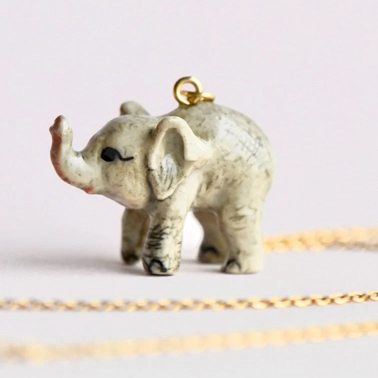 Baby Elephant Necklace