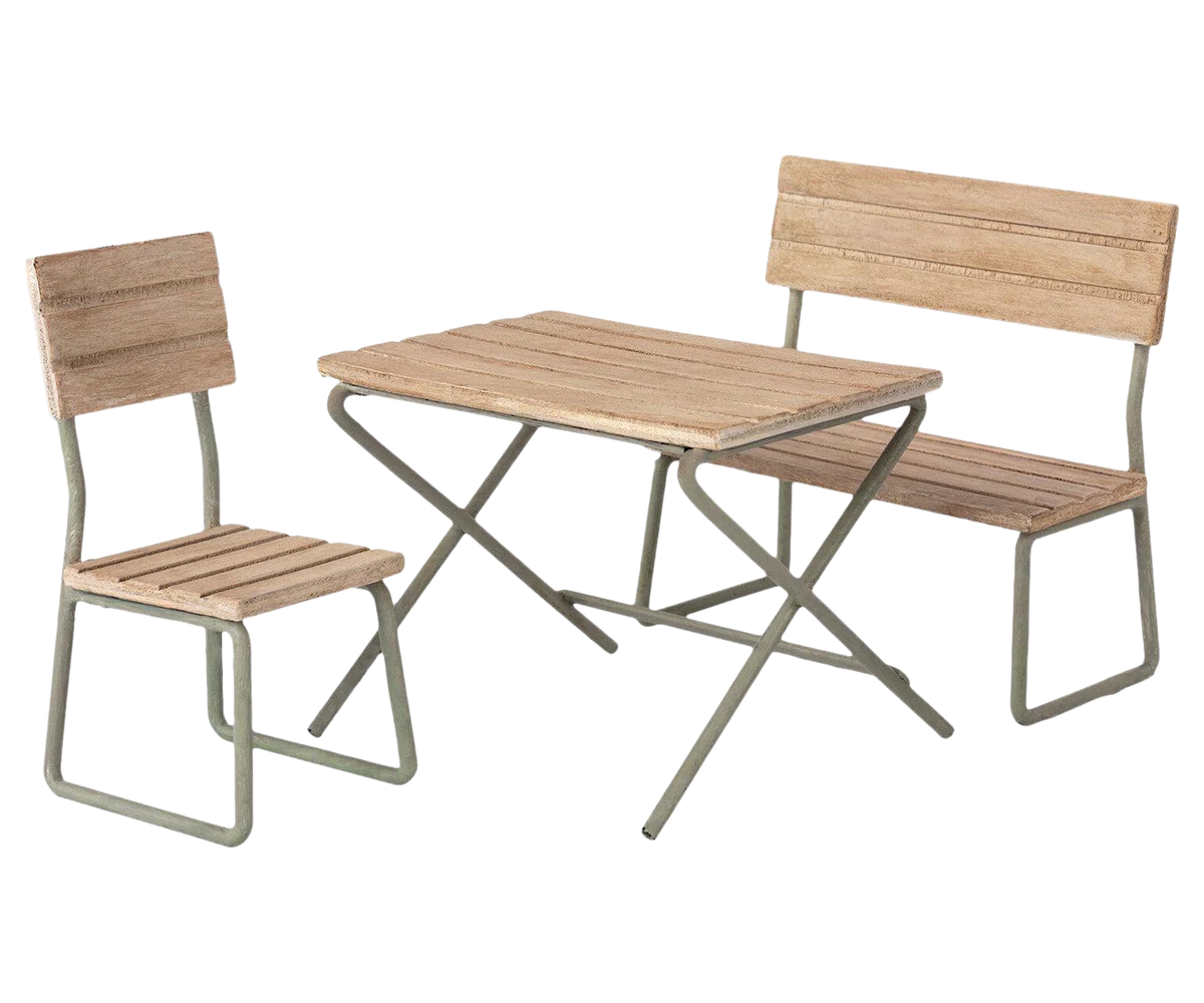 Maileg | Miniature Garden Table and Chairs