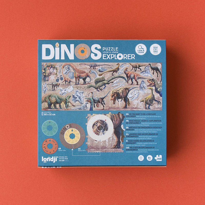 Londji -Dino Explorer Puzzle (350 pcs)