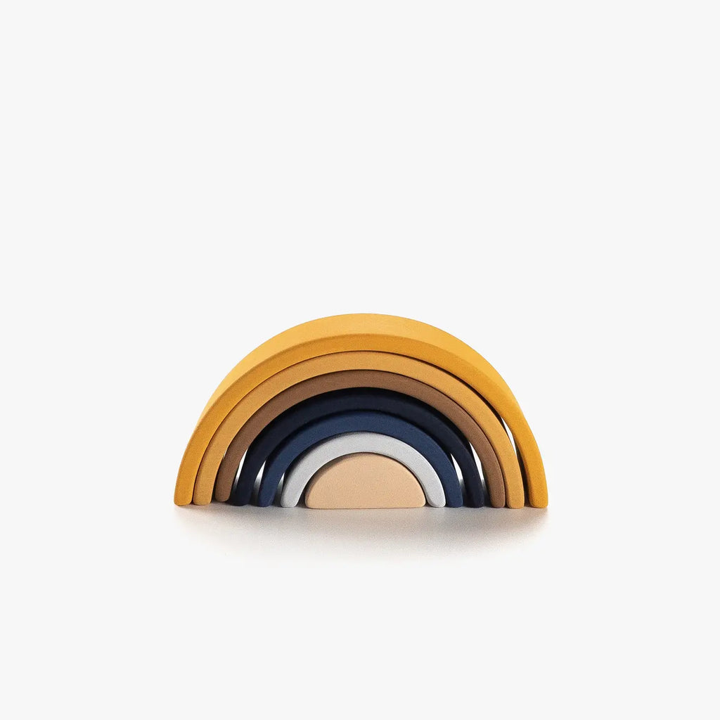 Handmade Mini Rainbow Stacker - Desert Night