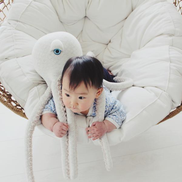 BigStuffed Octopus - Big Albino