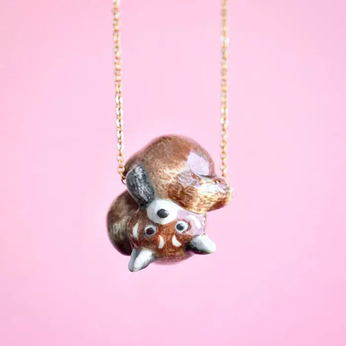 Red Panda Necklace