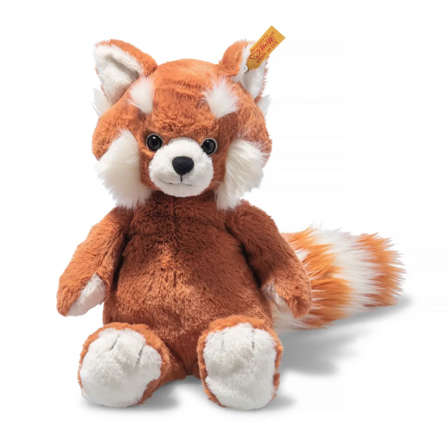 Steiff, Benji Red Panda Stuffed Animal Plush, 11 Inches